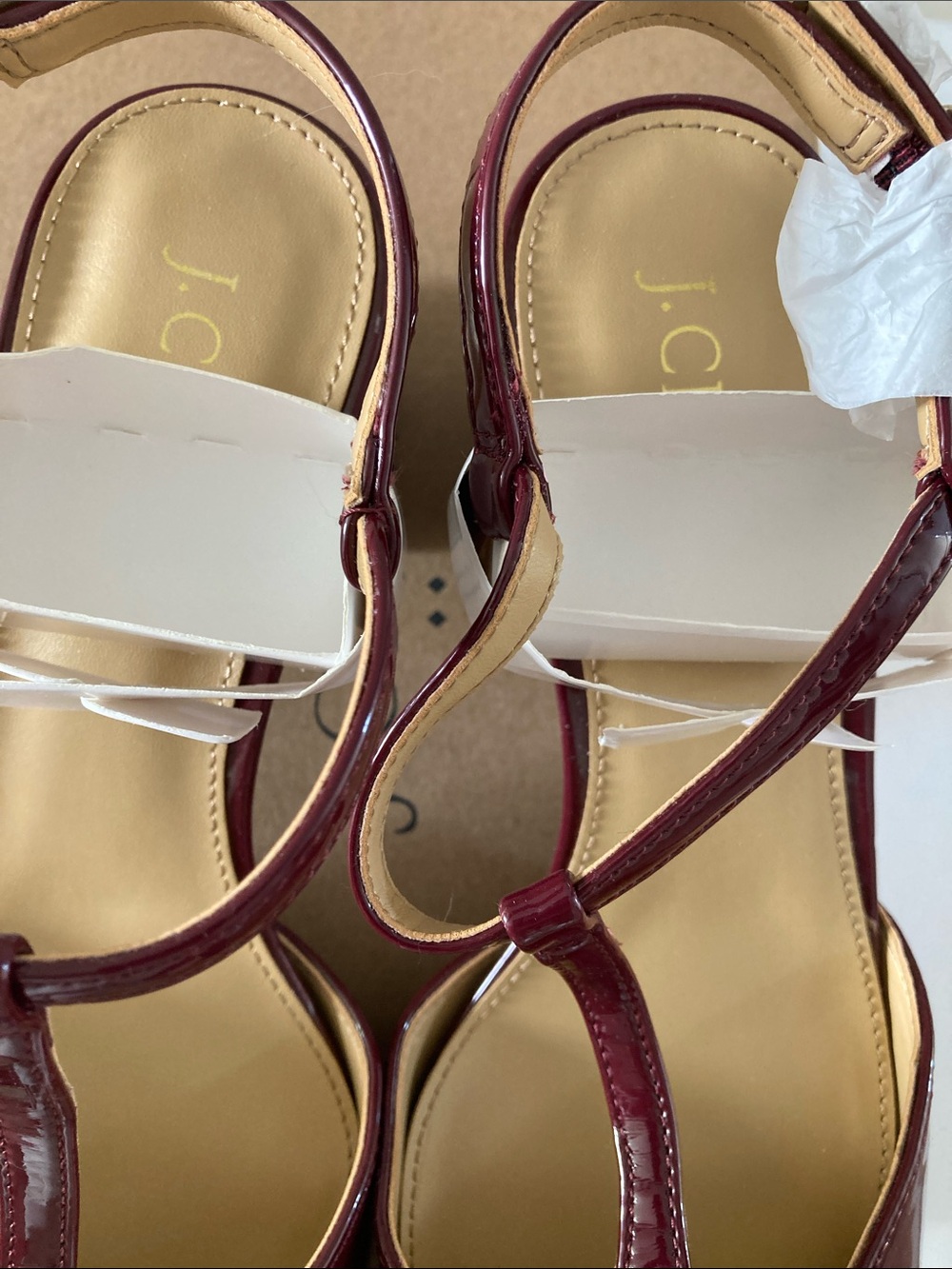 JCrew Factory T-strap heels - Picture 4 of 7